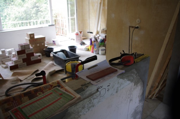 Blick aus Küche ins Wohnzimmer Blick aus Küche ins Wohnzimmer